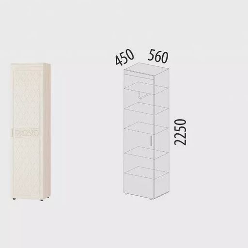 Шкаф «Тиффани 600.19»